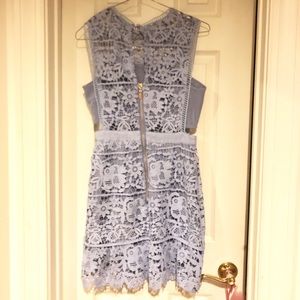 Hollow Lace A-Line Dress